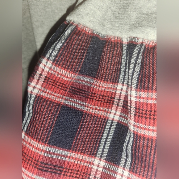 HAYDEN GIRLS Perfectly Balanced Plaid tshirt dress Sz Small NWT - Picture 3 of 12